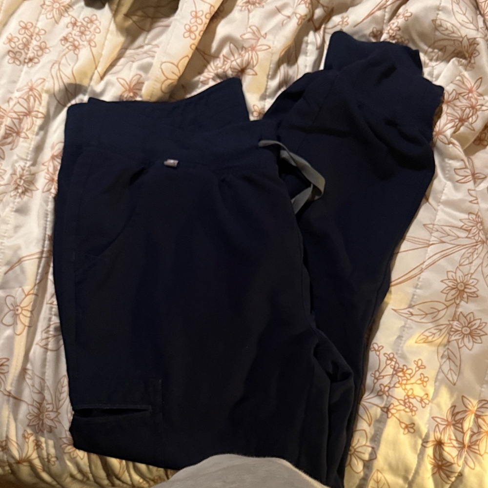 Figs navy joggers